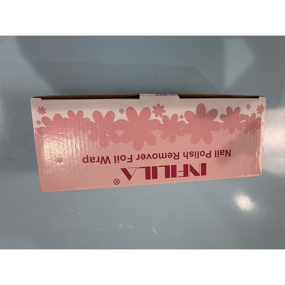 INFILILA 300pcs Nail Polish Remover Foil Wraps Gel Acrylic Soak Off Removal Kit